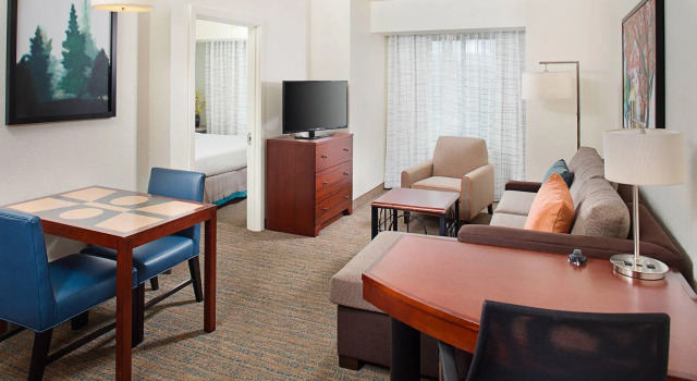 Двухместный люкс c 1 комнатой Residence Inn Seattle Bellevue Downtown