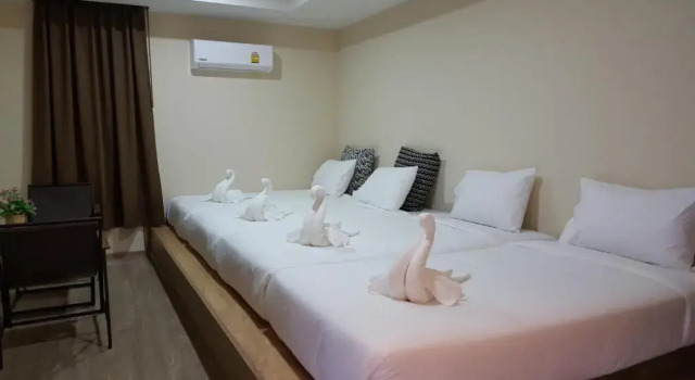 Четырёхместный номер Standard с видом на сад Narinfah Resort