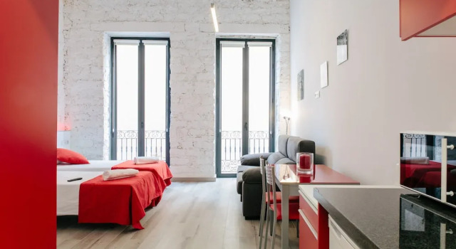 Апартаменты Standard с балконом Apartamentos Tito San Nicolas