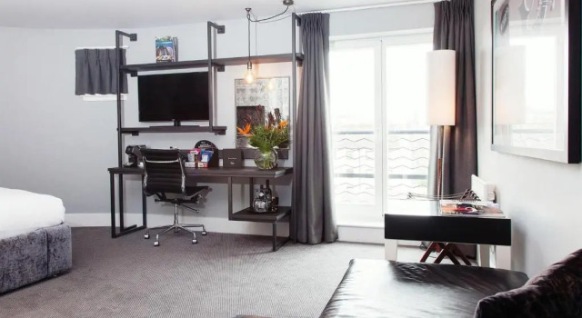 Deluxe Doppel Klub Zimmer Malmaison Edinburgh