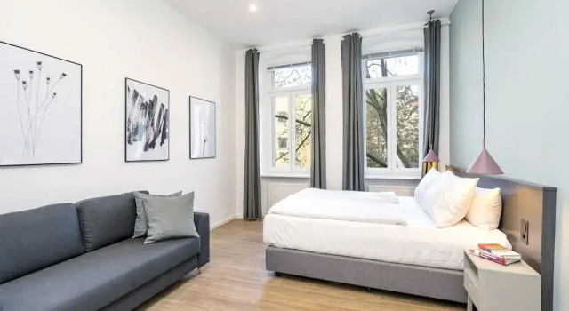Апартаменты с 3 комнатами с балконом BENSIMON apartments Mitte/Wedding