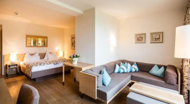 Полулюкс с видом на сад Romantik Spa Hotel Elixhauser Wirt