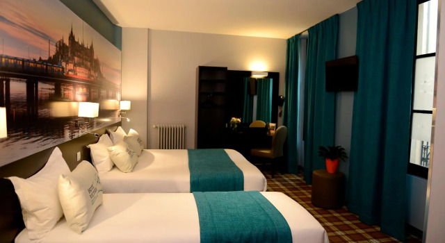 Трёхместный номер Standard Hotel Victoria Lyon Perrache Confluence