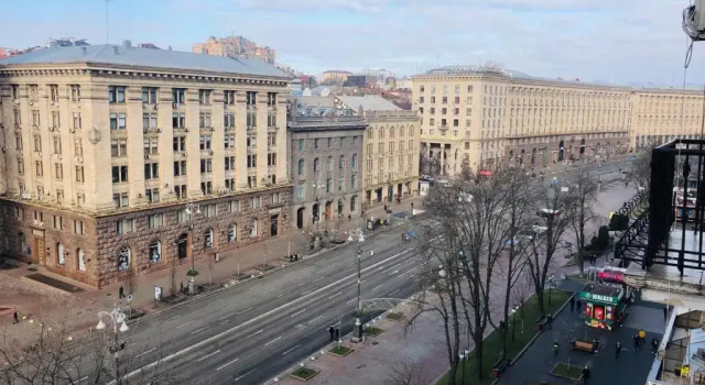 Amazing view of Khreshchatyk!