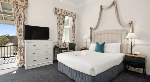 Двухместный номер Deluxe с балконом и с красивым видом из окна The Convent Hunter Valley Hotel