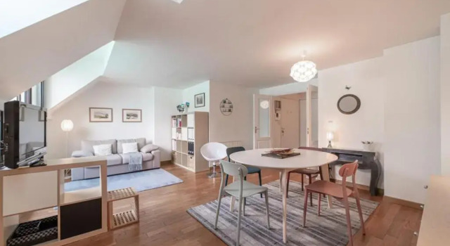 Duplex apartment with balcony on the lake classified 3 stars