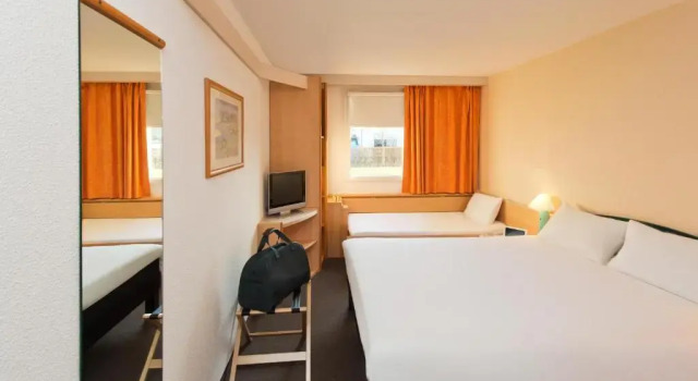 Трёхместный номер B&B HOTEL Thionville Yutz Route du Luxembourg