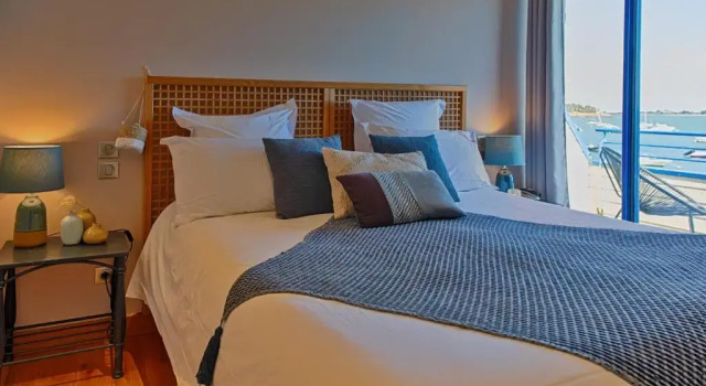 Двухместный номер Deluxe с видом на море Hotel Restaurant Les Venetes