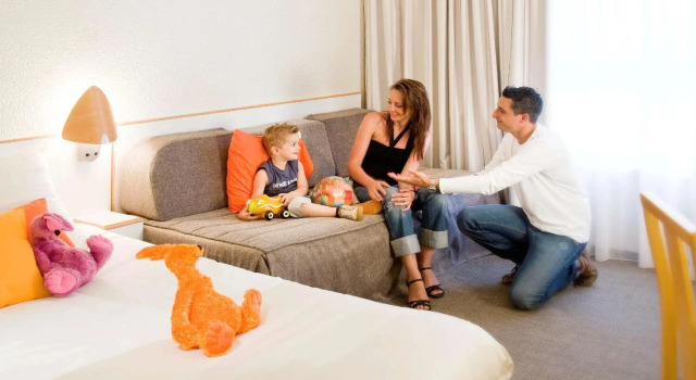 Четырёхместный номер Superior Novotel Grenoble Nord Voreppe