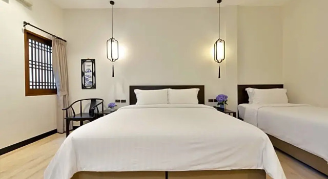 Трёхместный номер Deluxe Oldthaiheng Hotel