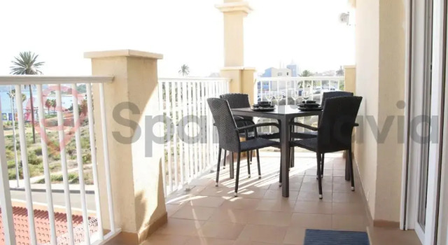 Апартаменты с видом на море Mazarron Beach apartment