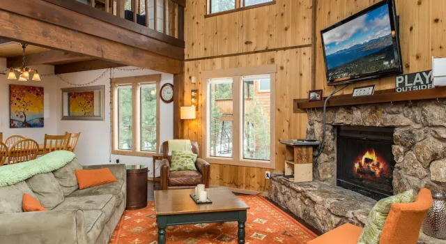Rustic and Inviting in Tahoe Donner by RedAwning