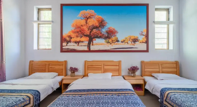 Трёхместный номер Standard Dunhuang Hu Yang Inn