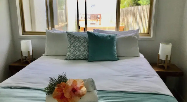 Апартаменты с 3 комнатами с видом на океан Pandanus Palms Holiday Resort
