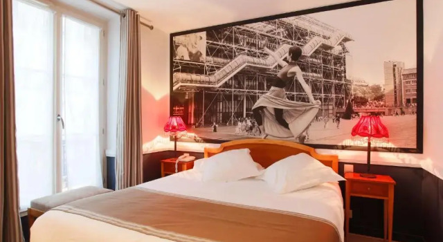 Двухместный номер Standard с видом на улицу Hotel Atelier Vavin