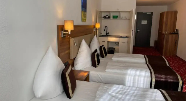 Трёхместный номер Deluxe Hotel Luna