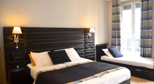 Четырёхместный номер Standard Hotel Migny Opéra Montmartre