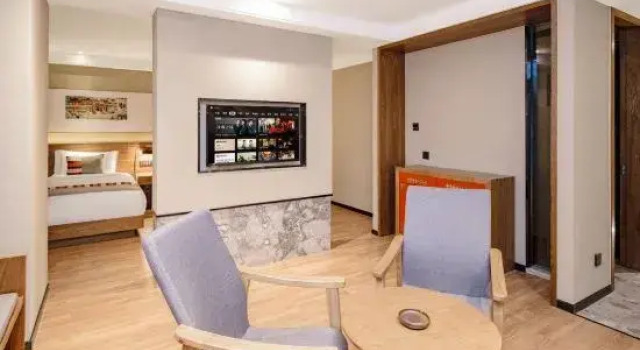 Семейный люкс с красивым видом из окна Hotel Arafa Inn