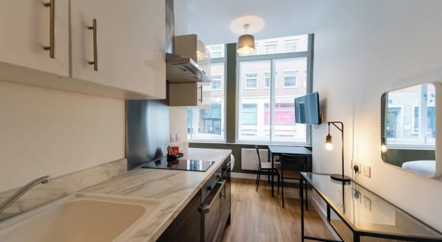 Студия Comfort 8 Stanley Street Apart-Hotel