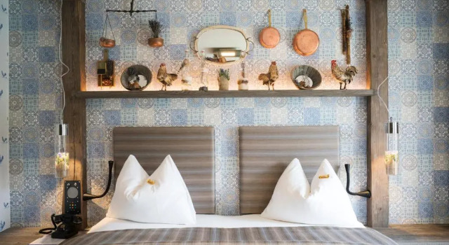 Двухместный номер Deluxe с балконом Boutique Hotel im Auracher Löchl