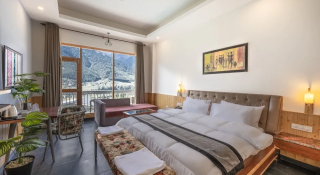Номер Deluxe Echor Himalayan Heights Luxe Resort & Spa, Manali