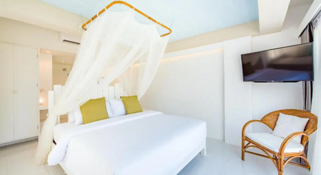 Двухместный номер Deluxe с балконом и с видом на море Baan KangMung Hua Hin On The Beach