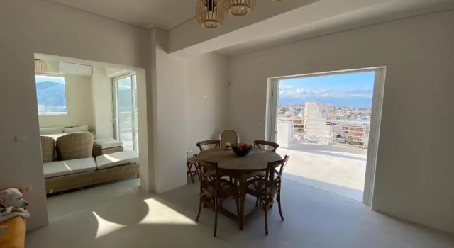 Ideal location, 360 sea view, 2 beds, modern apartment, Book Apartment Chalkida Evia