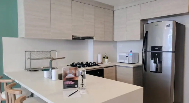 w Minimalist 1BR w Amazing View in Morros Eos, Prenota Appartamento Manzanillo del Mar 