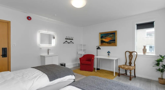 Двухместный номер Classic с видом на город Flóki Guesthouse