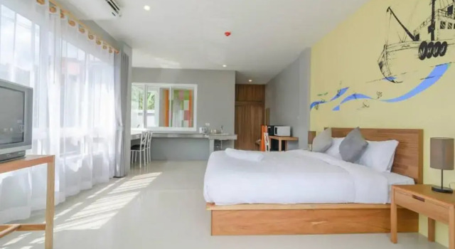 Двухместный номер Deluxe с видом на бассейн Ao Nang Miti Resort