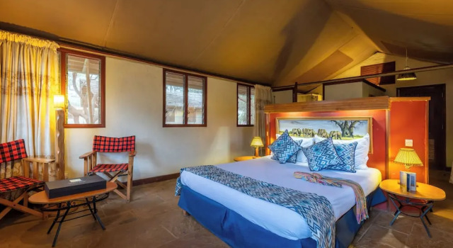 Двухместный номер Standard с балконом и с видом на сад Sentrim Amboseli Lodge