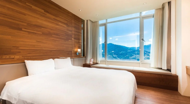 Двухместный номер Deluxe с видом на горы Junyue Resort