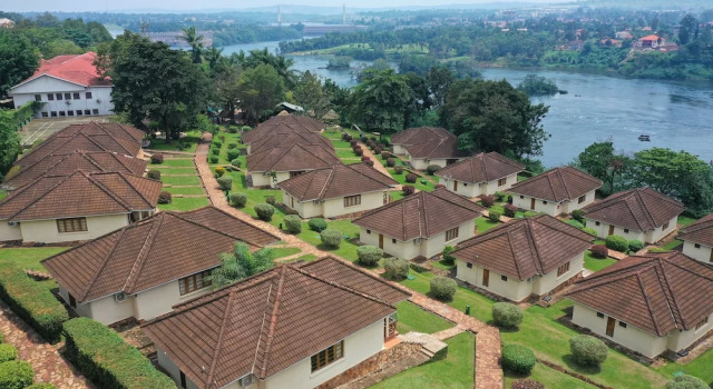 Standard double chambre avec balcon et Vue sur la rivière Jinja Nile Resort