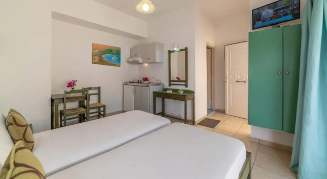 Двухместный номер Standard с частичным видом на море Akti Galinis - Beachfront Hotel