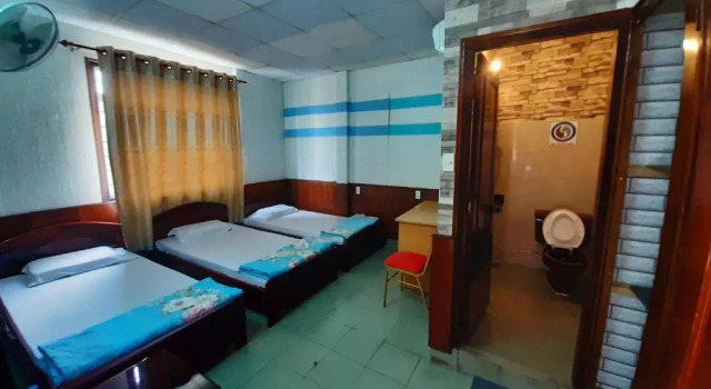 Трёхместный номер Standard с красивым видом из окна Tan Tay Do Hotel