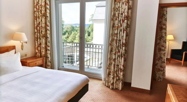 Двухместный полулюкс с видом на сад Steigenberger Hotel & Spa Bad Pyrmont