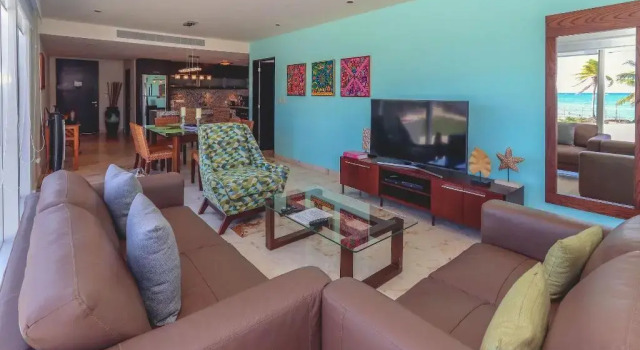 Ocean View Condo - 2 Bedrooms - at The Elements Condos - Castillo de Arena, Prenota Hotel Hotel a Quintana Roo con piscina, Piscina