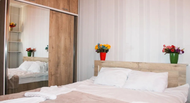 Двухместный номер Standard с балконом и с видом на город Отель Residence Hill