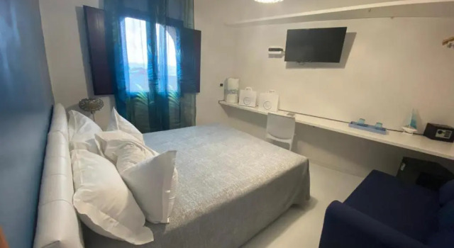 Camera doppia Standard con parziale vista mare Oldwell Hotel