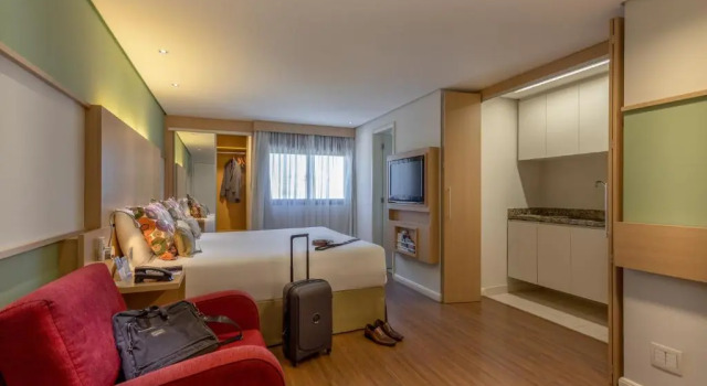 Двухместный номер Luxury Mercure São Paulo Nações Unidas