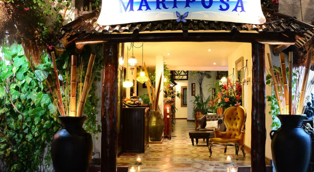 Posada Mariposa Boutique Hotel - 5th Avenue, Забронировать Бутик-отель Плая-дель-Кармен Кинтана-Роо, рядом с Пляжный клуб Mamitas