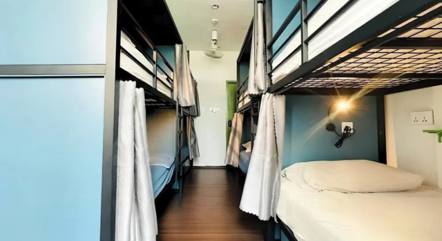 Кровать в общем номере (женский номер) Beary Best! Hostel Chinatown