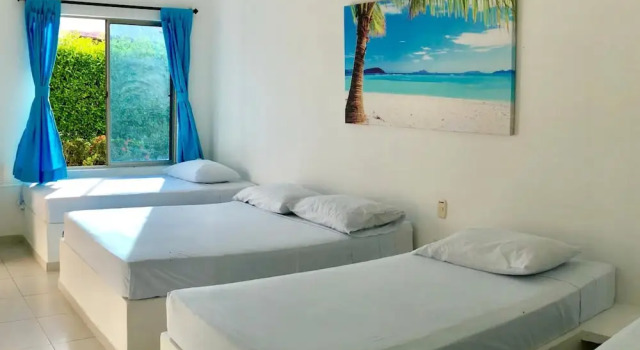 Apartahotel Blue, Book Lejlighedshotel Hoteller i Covenas med parkering, Parkering