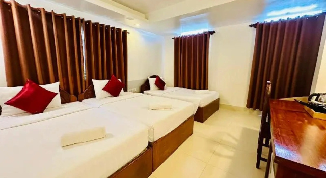 Номер Superior с видом на город Holy Angkor Hotel