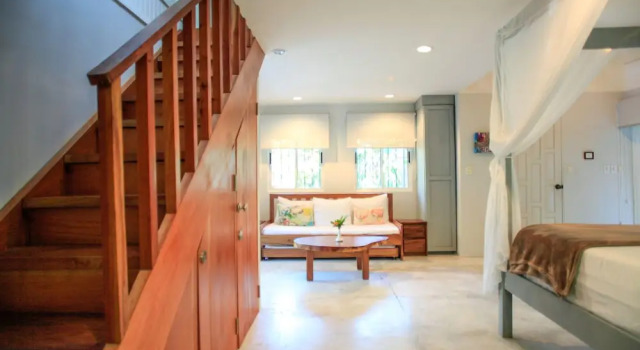 Четырёхместный номер Deluxe рядом с пляжем Casa Cecilia Beach Front