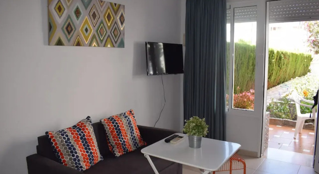 Студия с красивым видом из окна El Jardin BeNerja