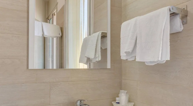 Одноместный номер Standard с балконом и с видом на море Hotel Austria