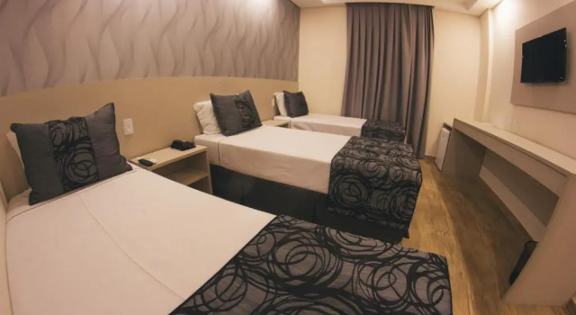 Трёхместный номер Deluxe Summit Suítes Hotel Caçapava