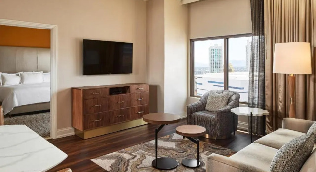 Двухместный люкс c 1 комнатой Hilton Grand Vacations Club on the Las Vegas Strip