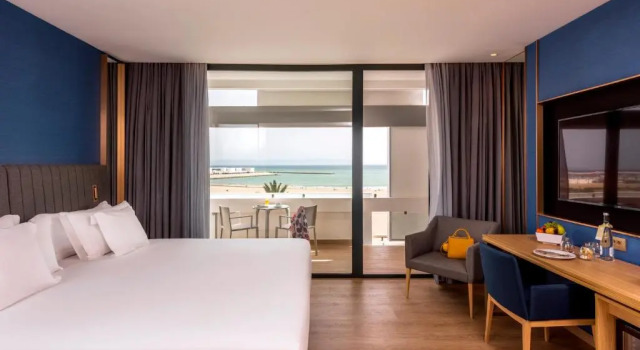 Двухместный номер Deluxe с видом на море Barceló Tanger